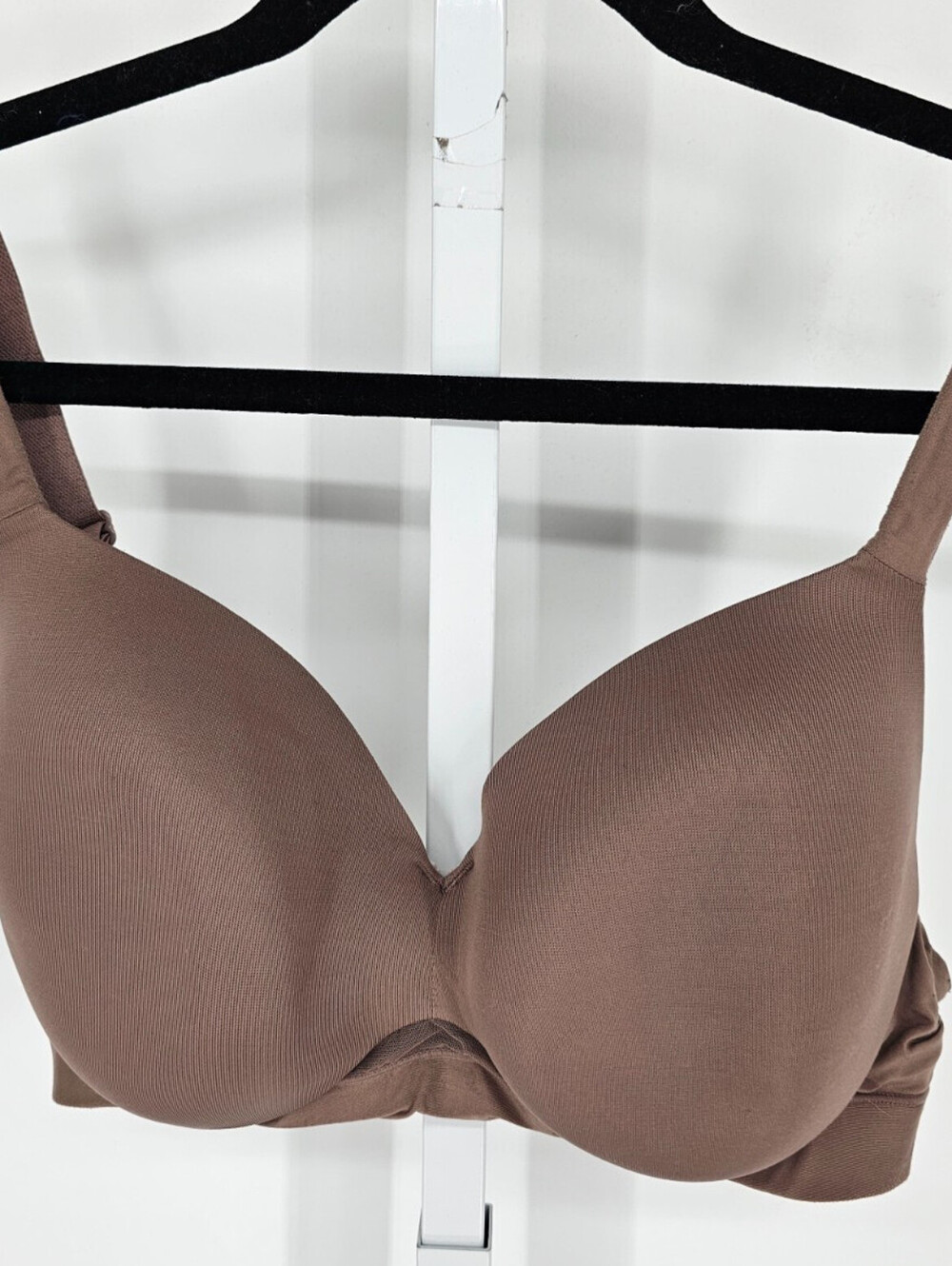 Cacique Womens Sz 38D Lightly Lined T Shirt Bra Bronze Brown